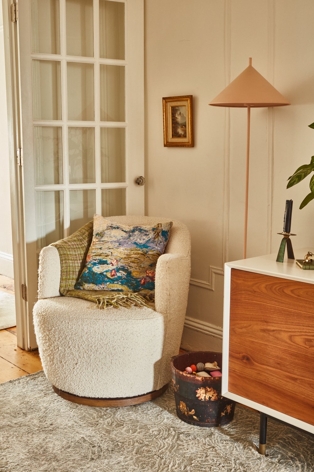 Brooklyn apartment tour railroad Cyrus Ferguson and Brooke brazer